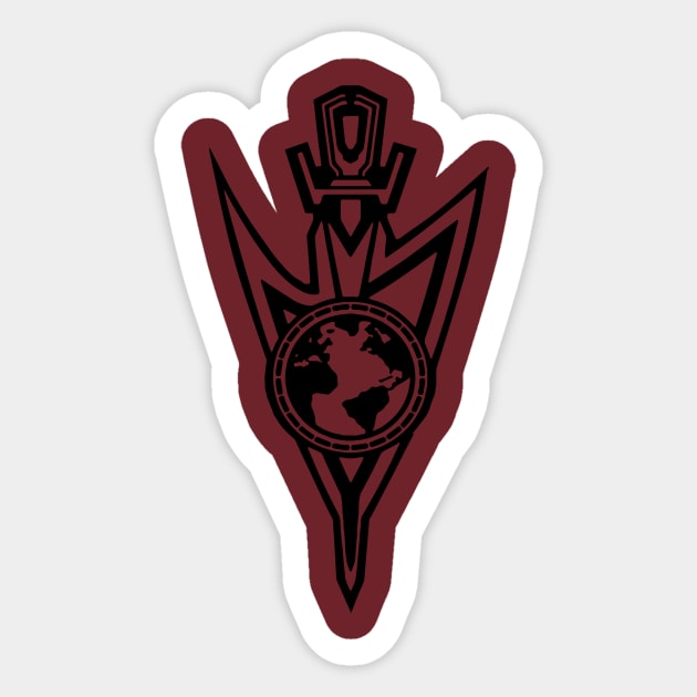 The Terran Empire Sticker by Darthatreus